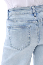 ONESO Effortless Coastal Mid Rise Wide Leg Jeans