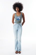 ONESO Vintage High Rise Bootcut Jeans