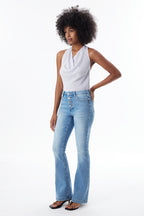 ONESO Chic High Rise Bootcut Jeans
