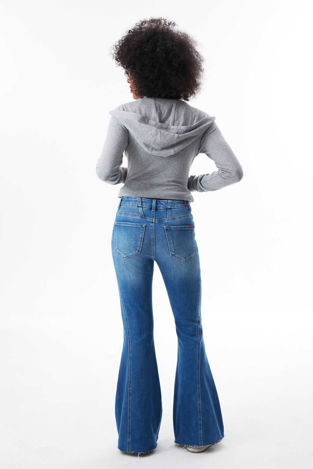 ONESO Sleek High Rise Flare Jeans