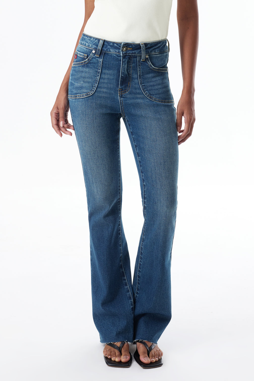 ONESO Vintage High Rise Bootcut Jeans