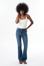 ONESO Vintage High Rise Bootcut Jeans