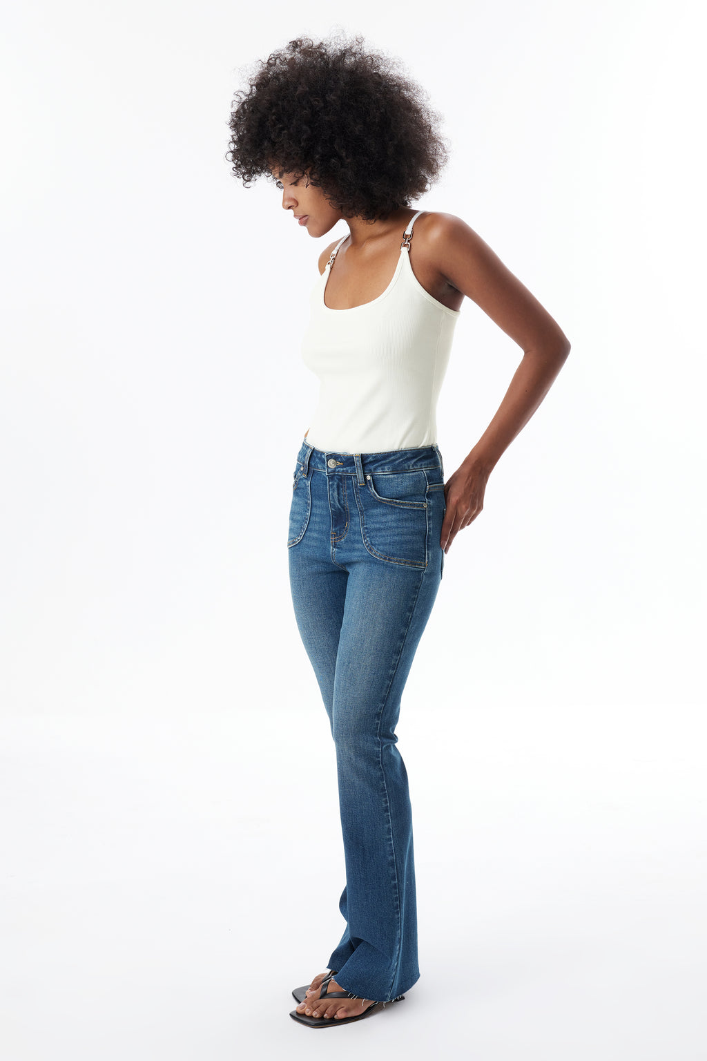 ONESO Vintage High Rise Bootcut Jeans