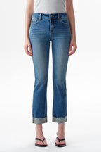 ONESO Effortless Mid Rise Straight Jeans