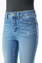 ONESO Chic High Rise Straight Jeans
