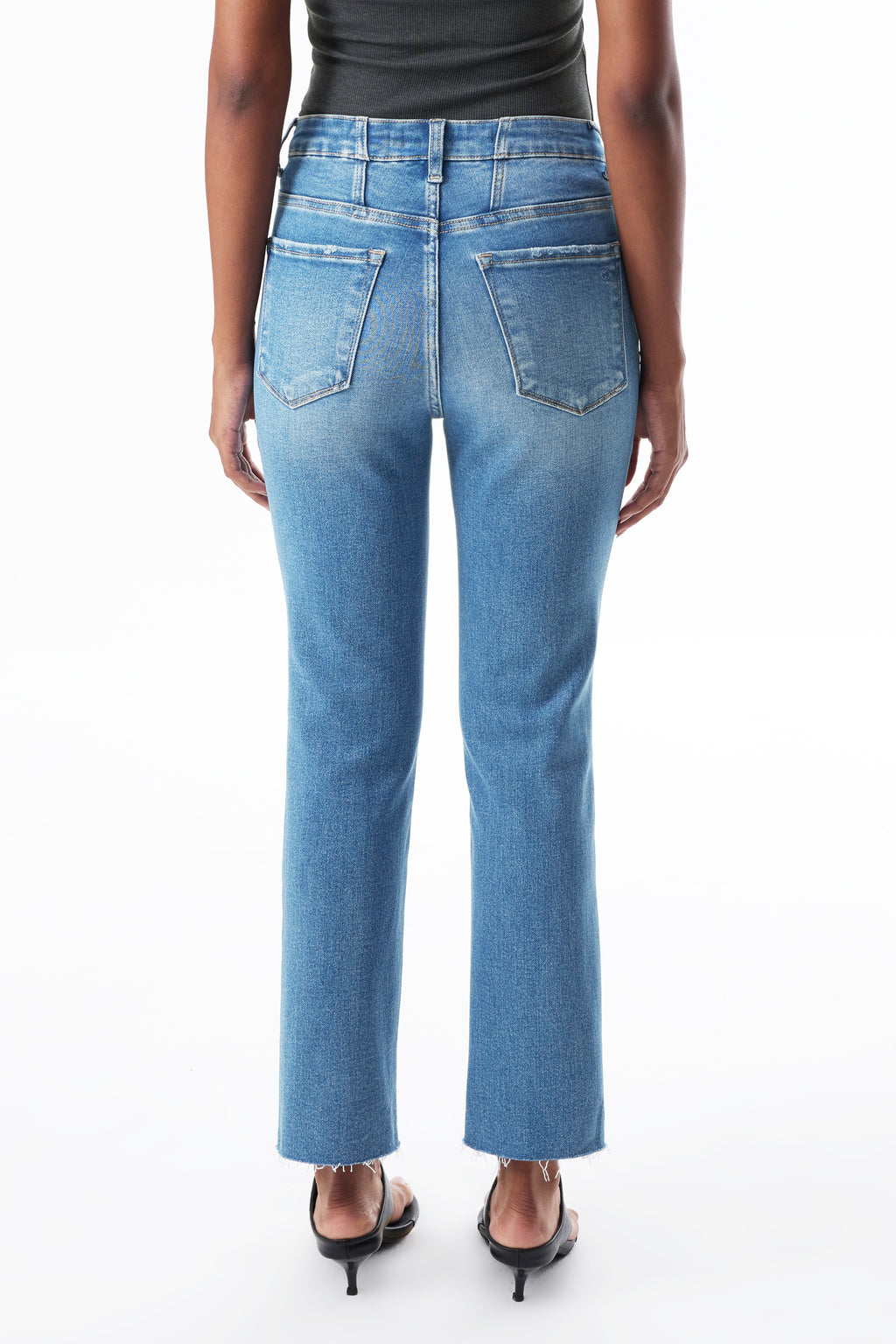ONESO Chic High Rise Straight Jeans