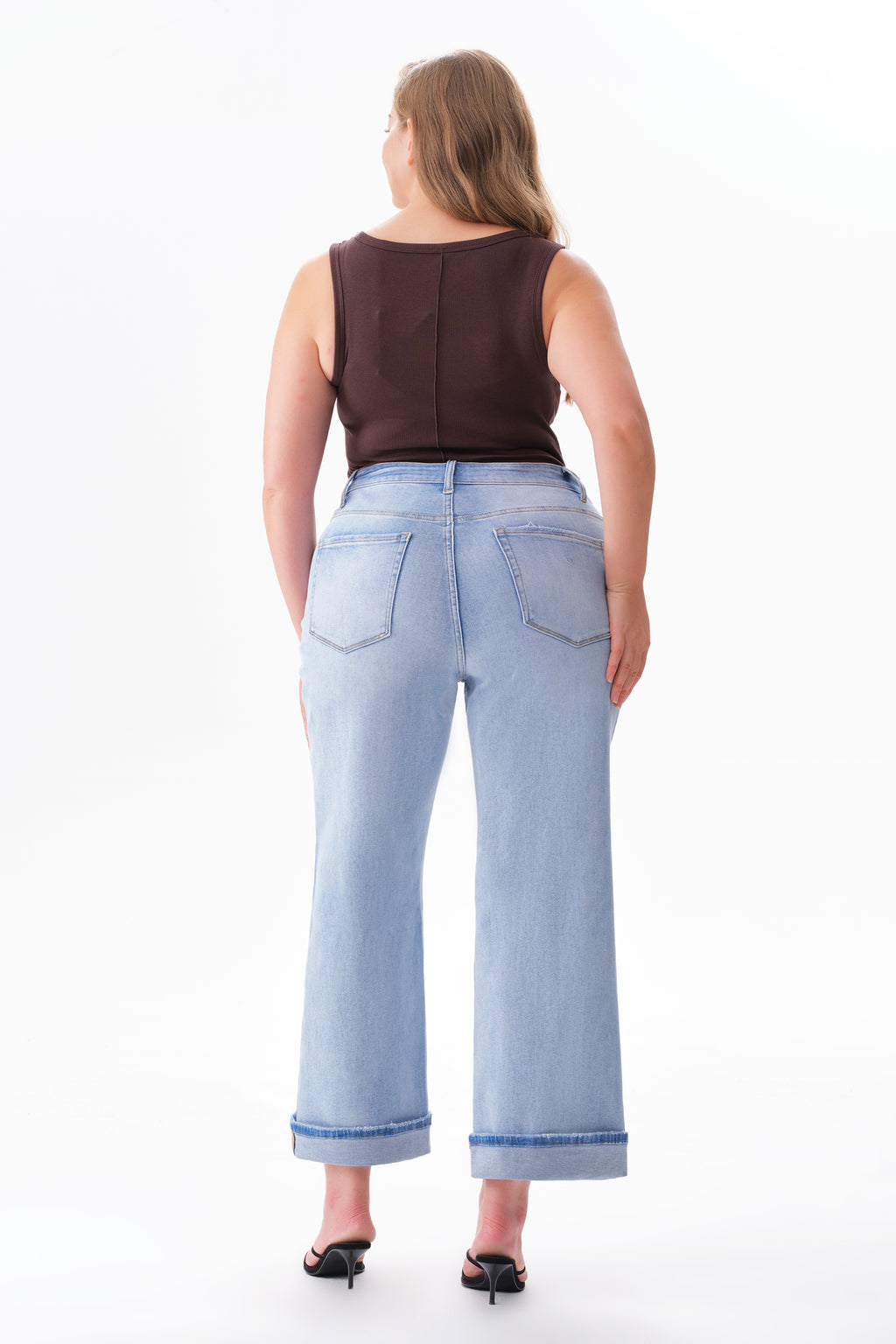 ONESO Effortless High Rise Wide Leg Jeans