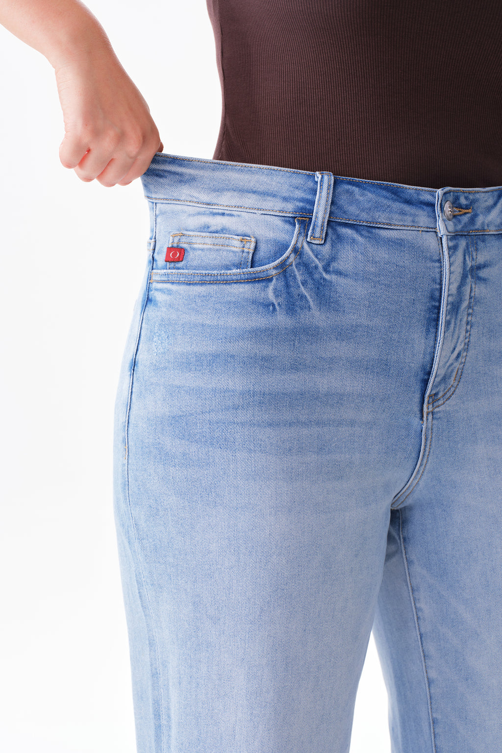 ONESO Effortless High Rise Wide Leg Jeans