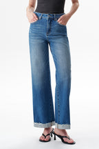 Vintage High Rise Wide Leg Jeans