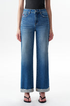 Vintage High Rise Wide Leg Jeans