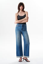 Vintage High Rise Wide Leg Jeans