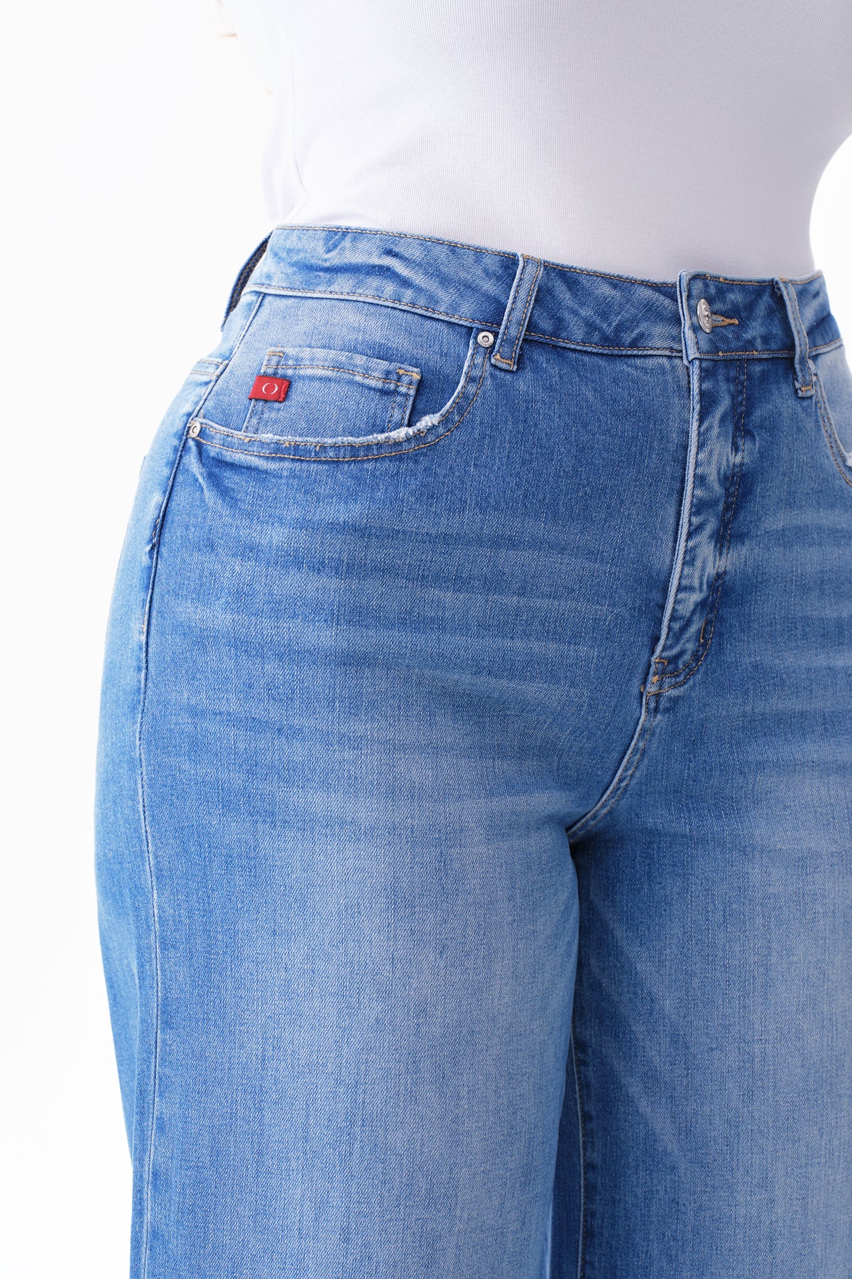 ONESO Timeless High Rise Wide Leg Jeans