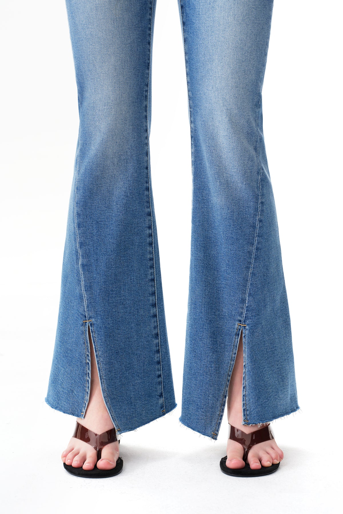 ONESO High Rise Flare Denim Jeans