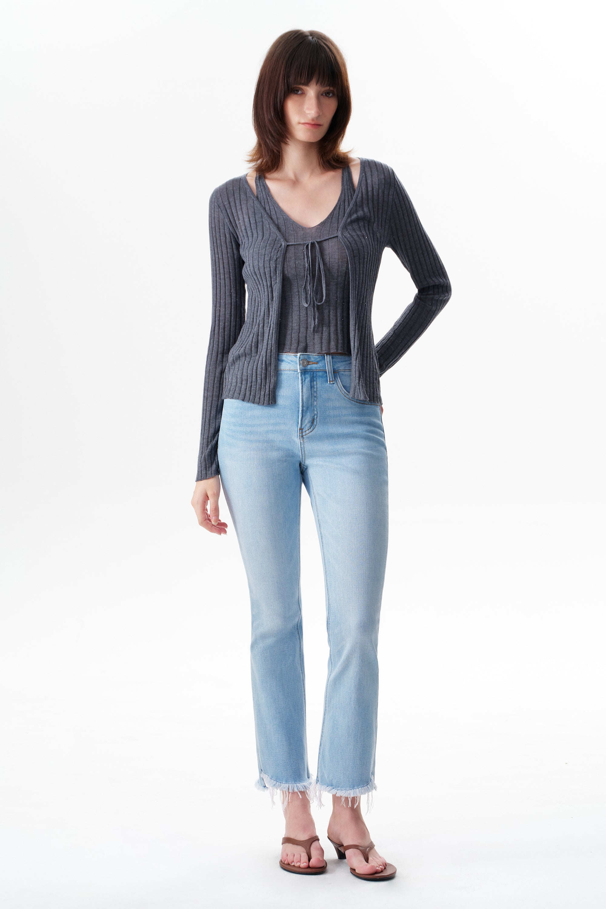 ONESO Effortless Mid Rise Bootcut Jeans