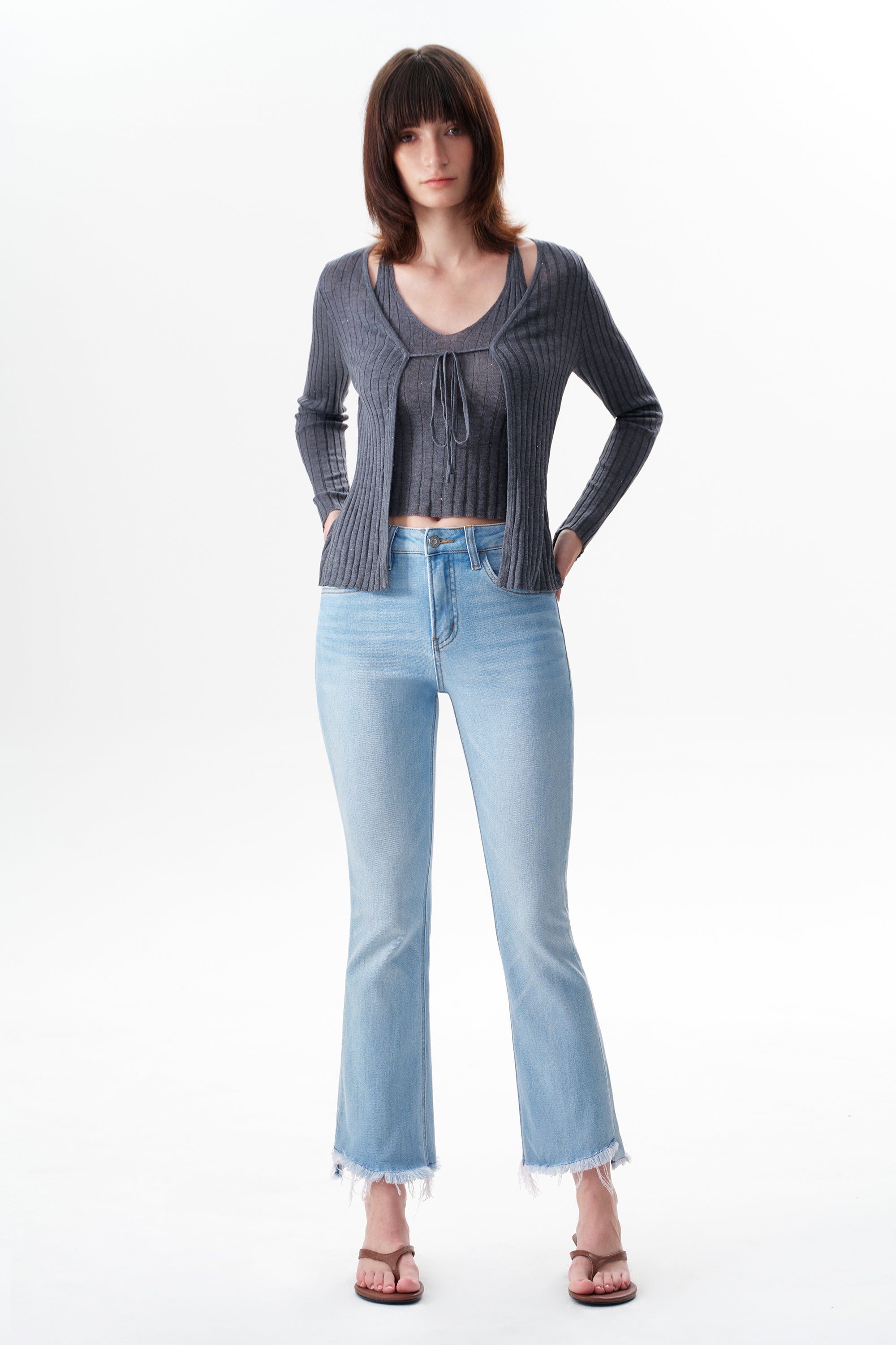 ONESO Effortless Mid Rise Bootcut Jeans