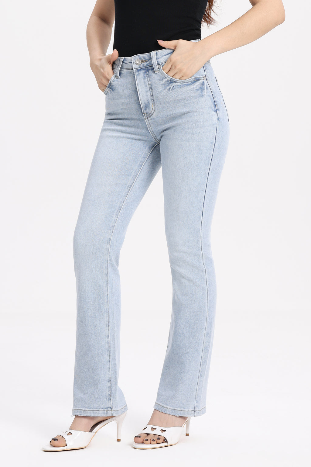 ONESO Vintage High Rise Bootcut Jeans