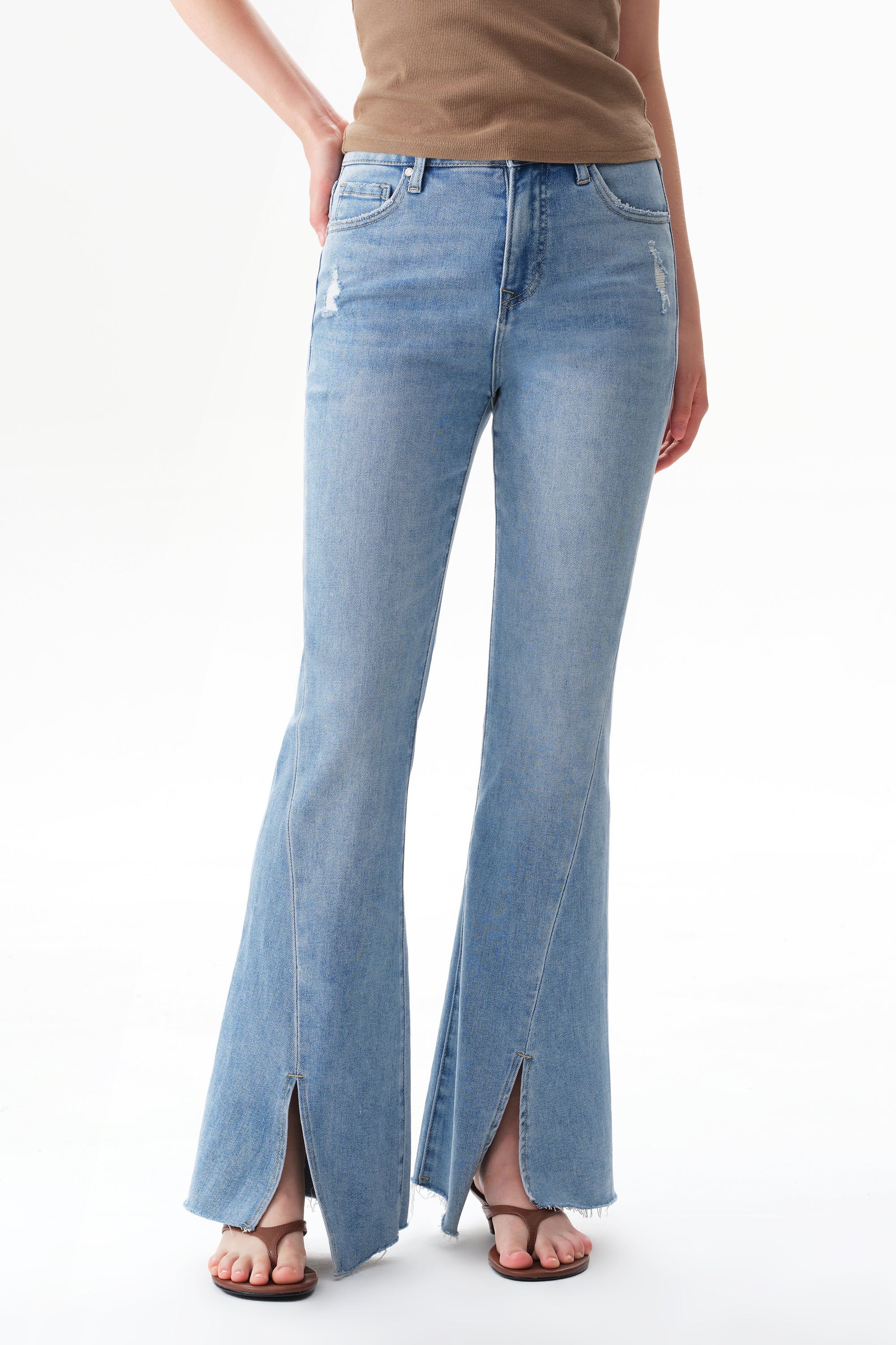 ONESO Modern Retro High Rise Flare Jeans