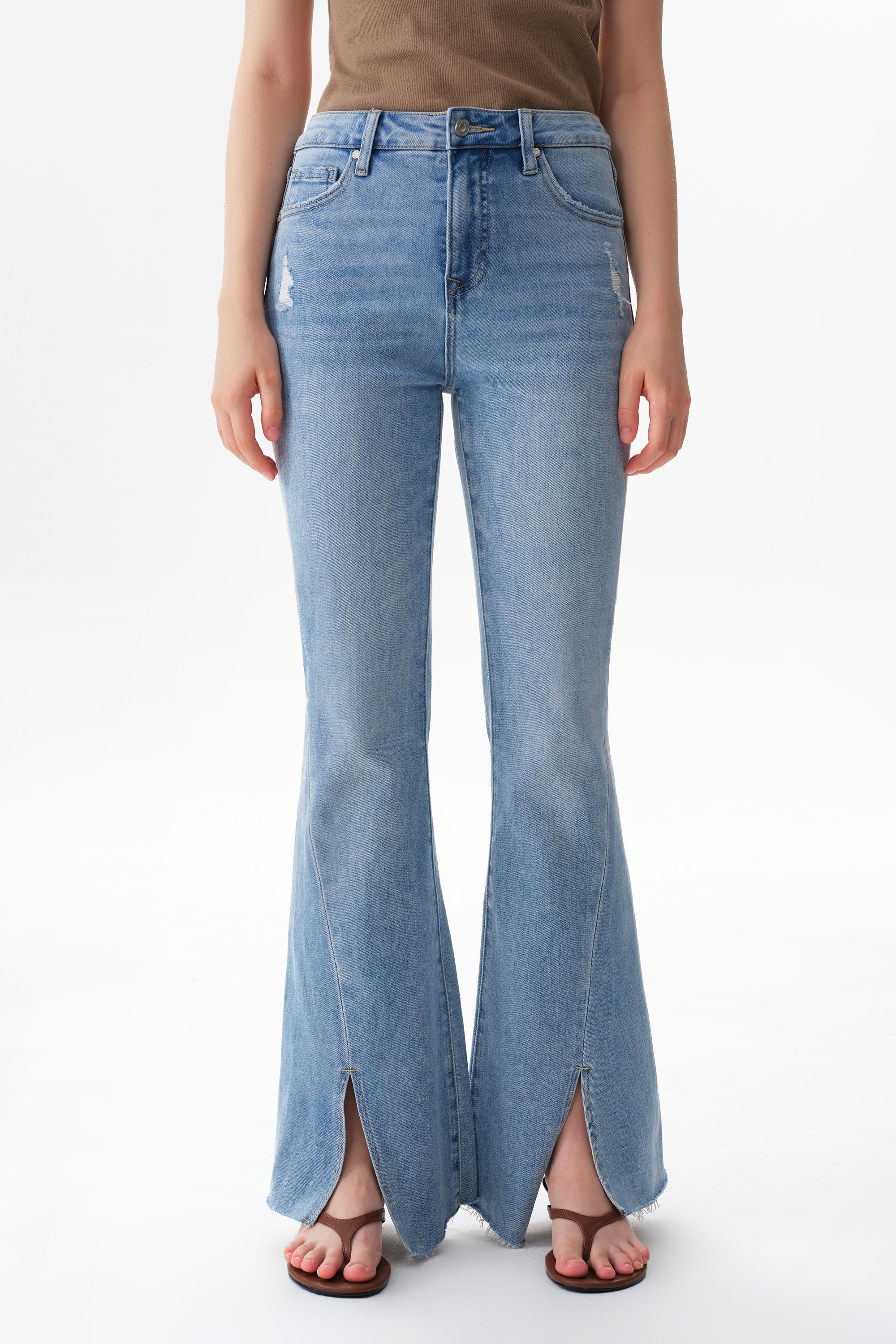 ONESO Modern Retro High Rise Flare Jeans