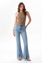 ONESO Modern Retro High Rise Flare Jeans