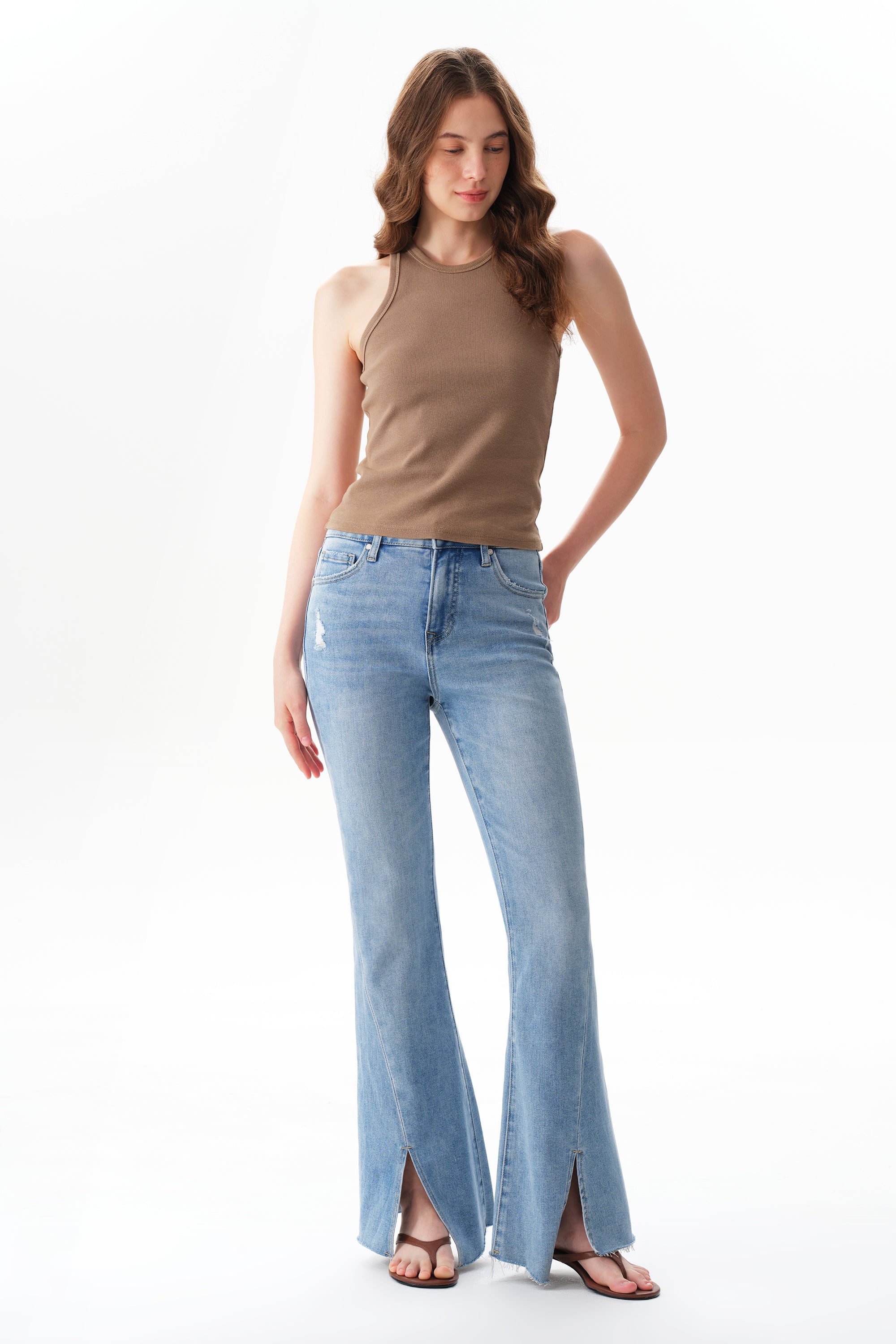 ONESO Modern Retro High Rise Flare Jeans