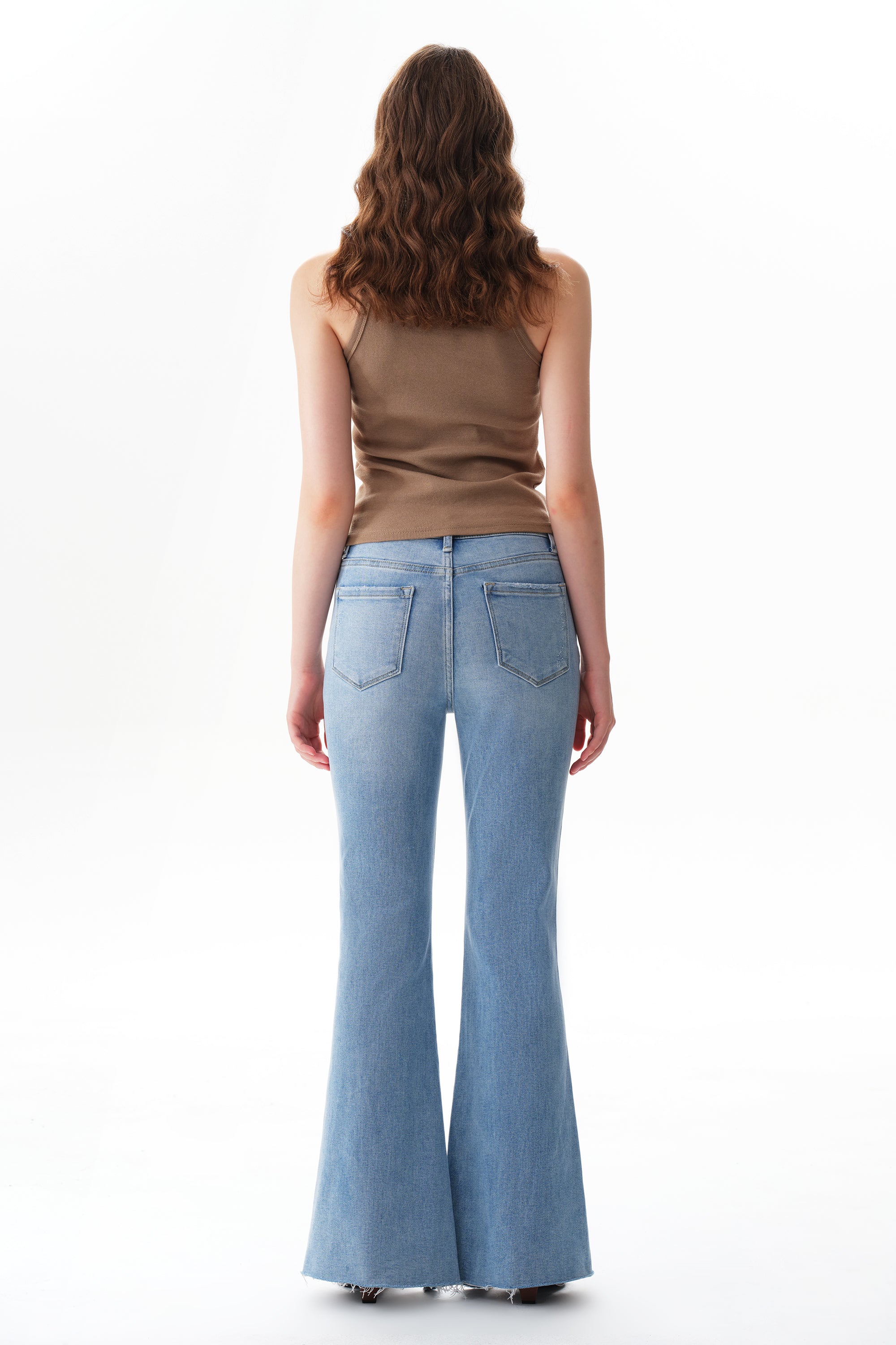 ONESO Modern Retro High Rise Flare Jeans