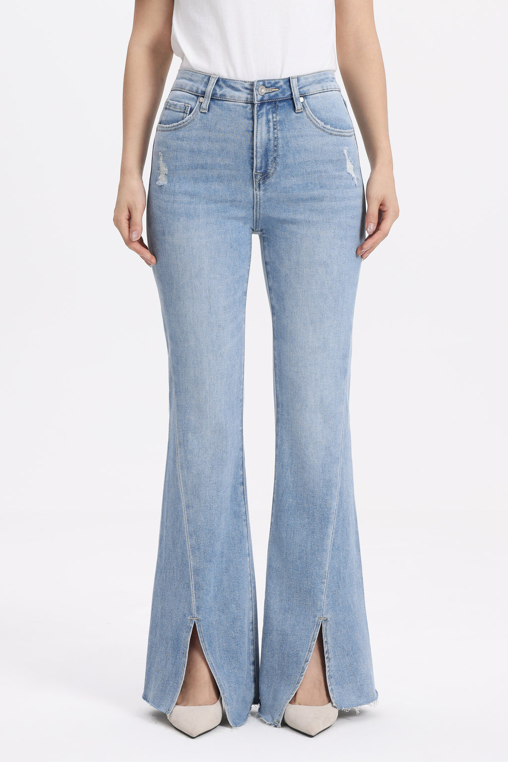 ONESO Modern Retro High Rise Flare Jeans