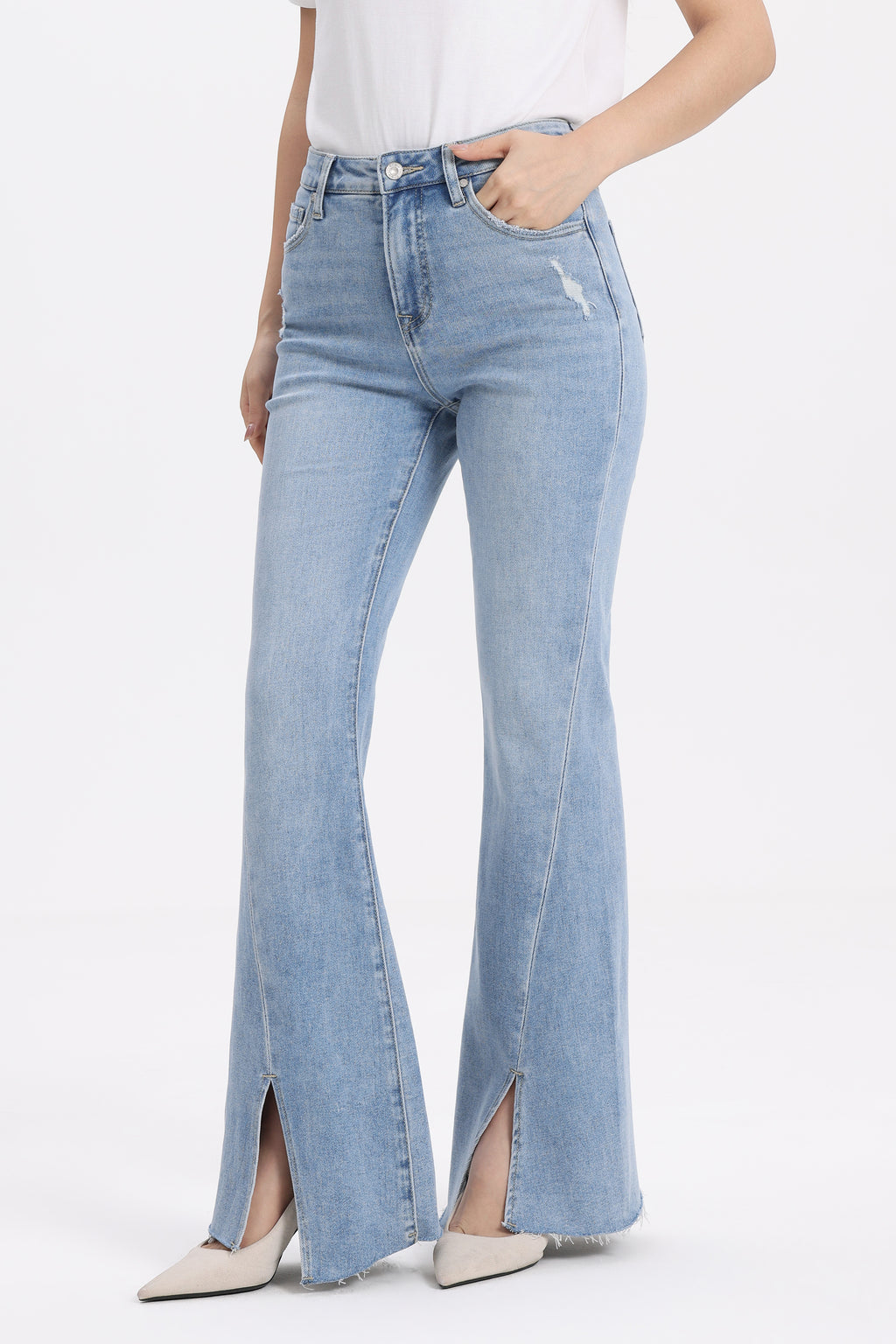ONESO Modern Retro High Rise Flare Jeans