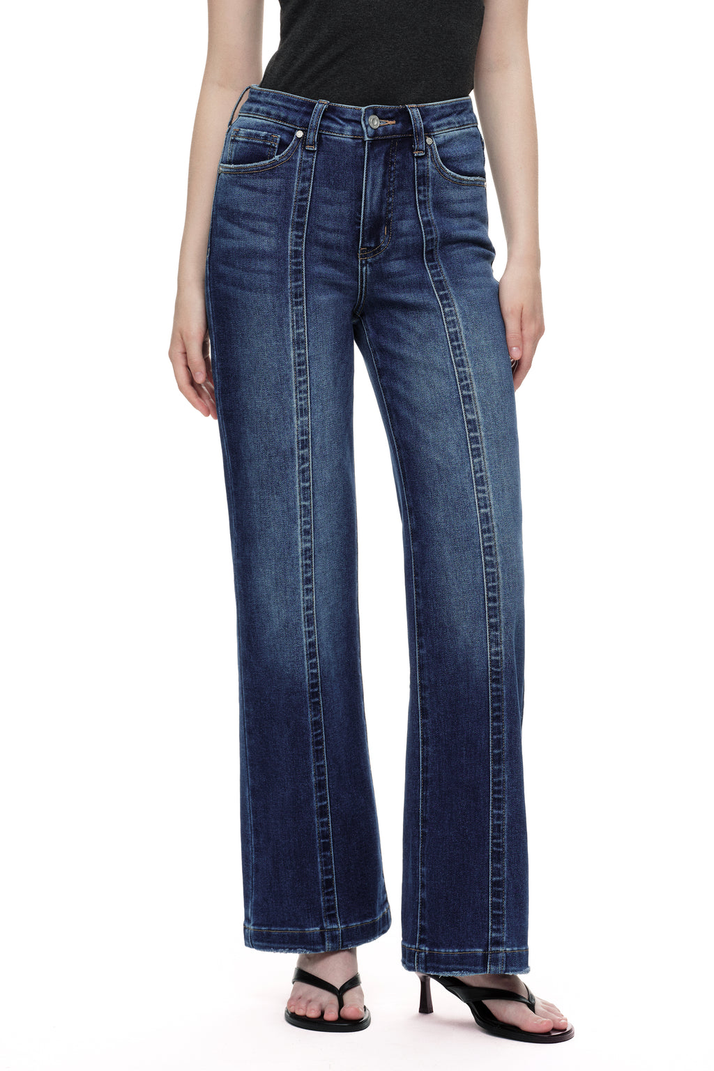 ONESO Elevated High Rise Flare Jeans