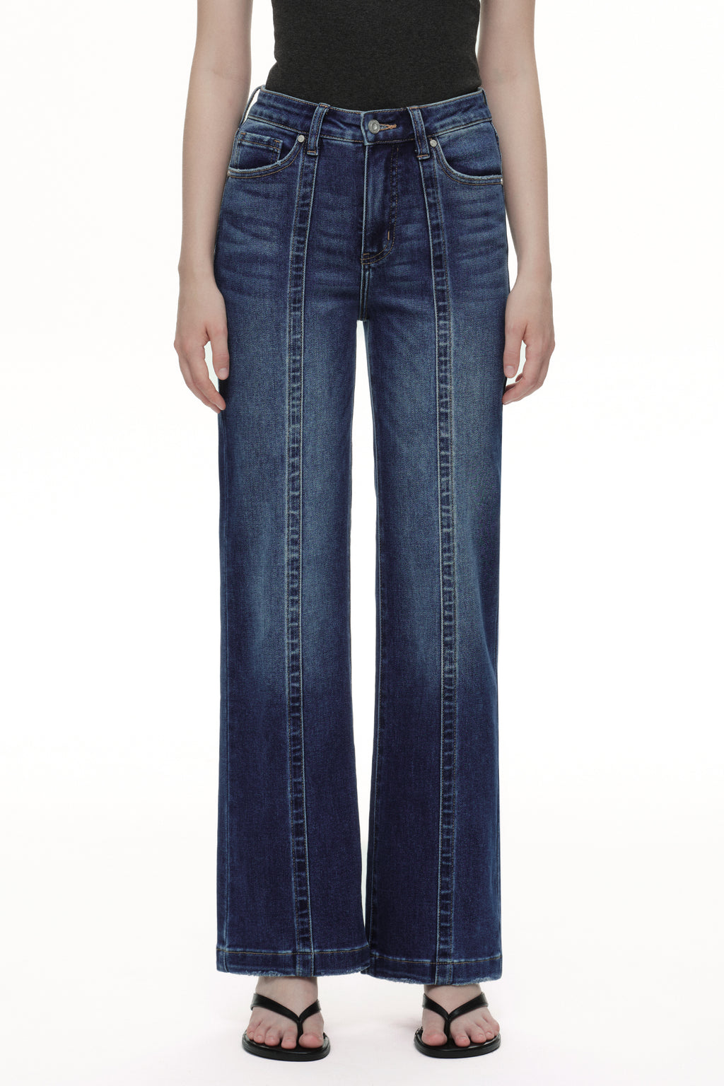 ONESO Elevated High Rise Flare Jeans