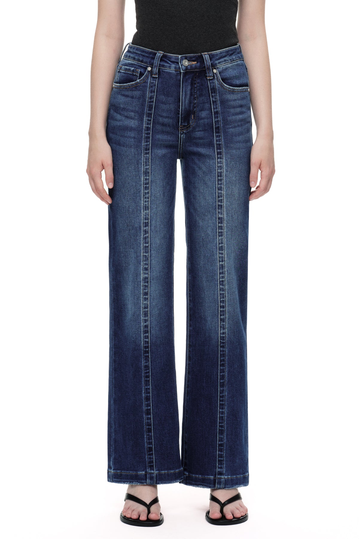 ONESO Elevated High Rise Flare Jeans