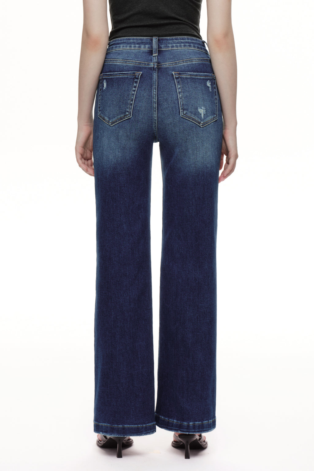 ONESO Elevated High Rise Flare Jeans