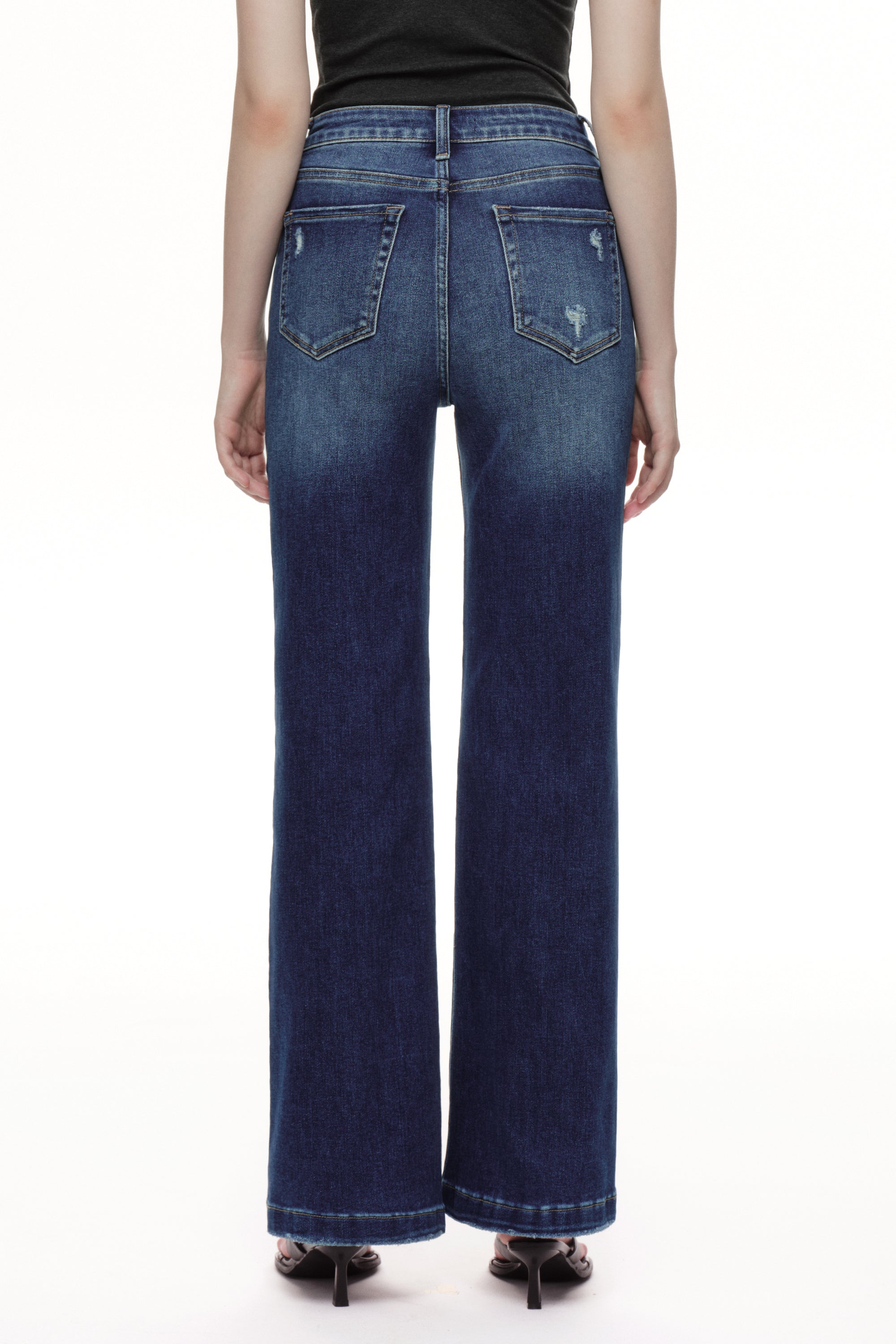 ONESO Elevated High Rise Flare Jeans