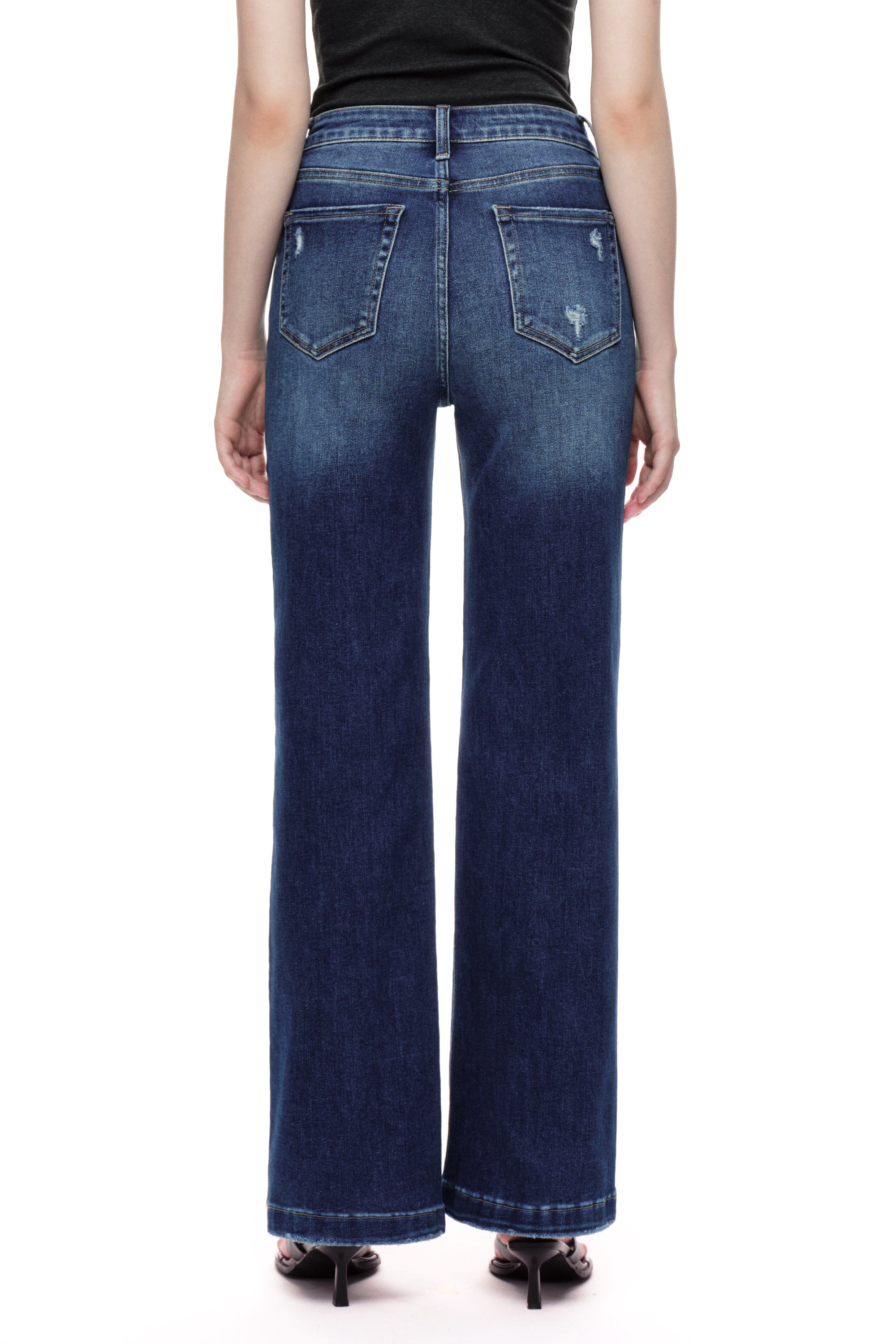 ONESO Elevated High Rise Flare Jeans