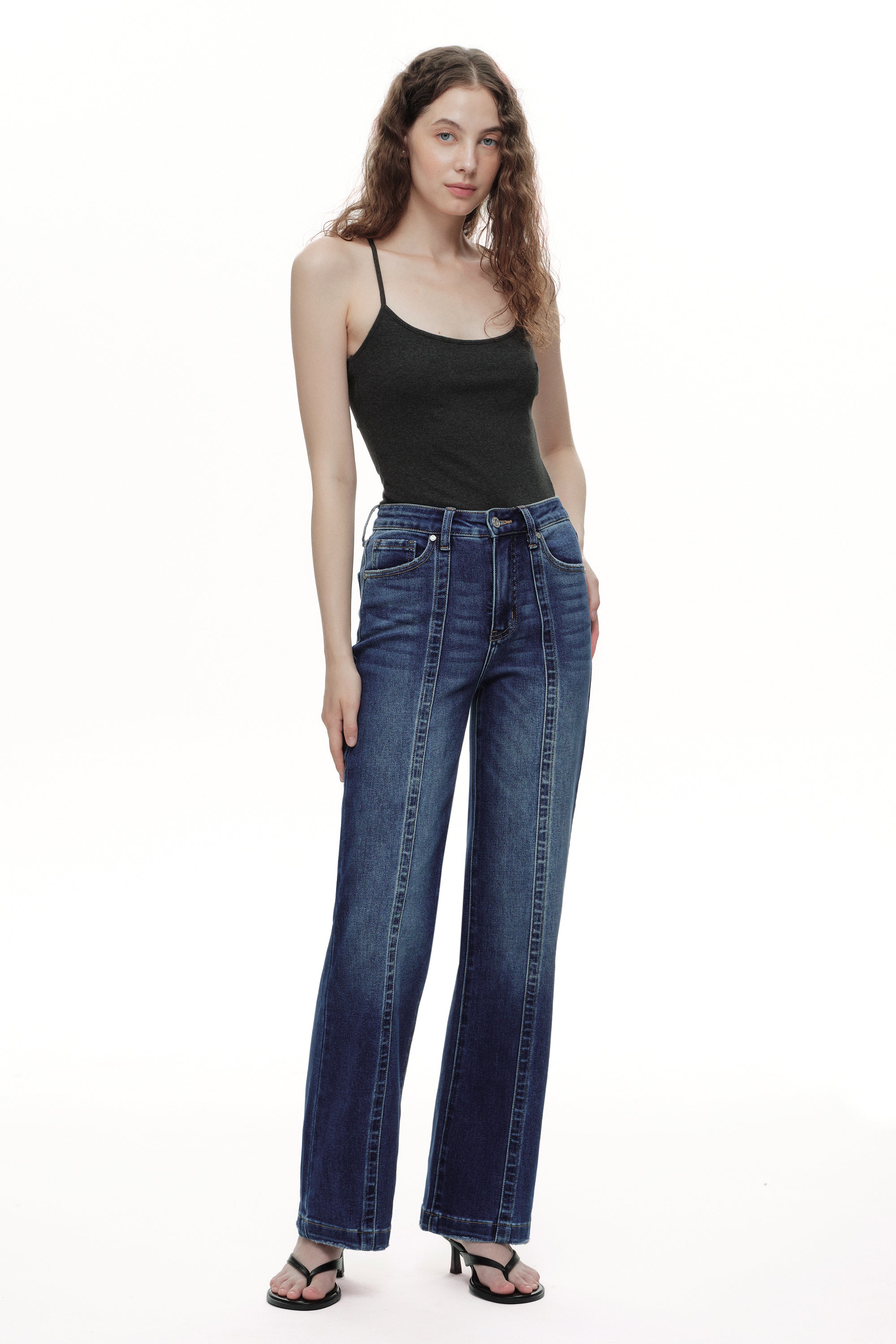 ONESO Elevated High Rise Flare Jeans