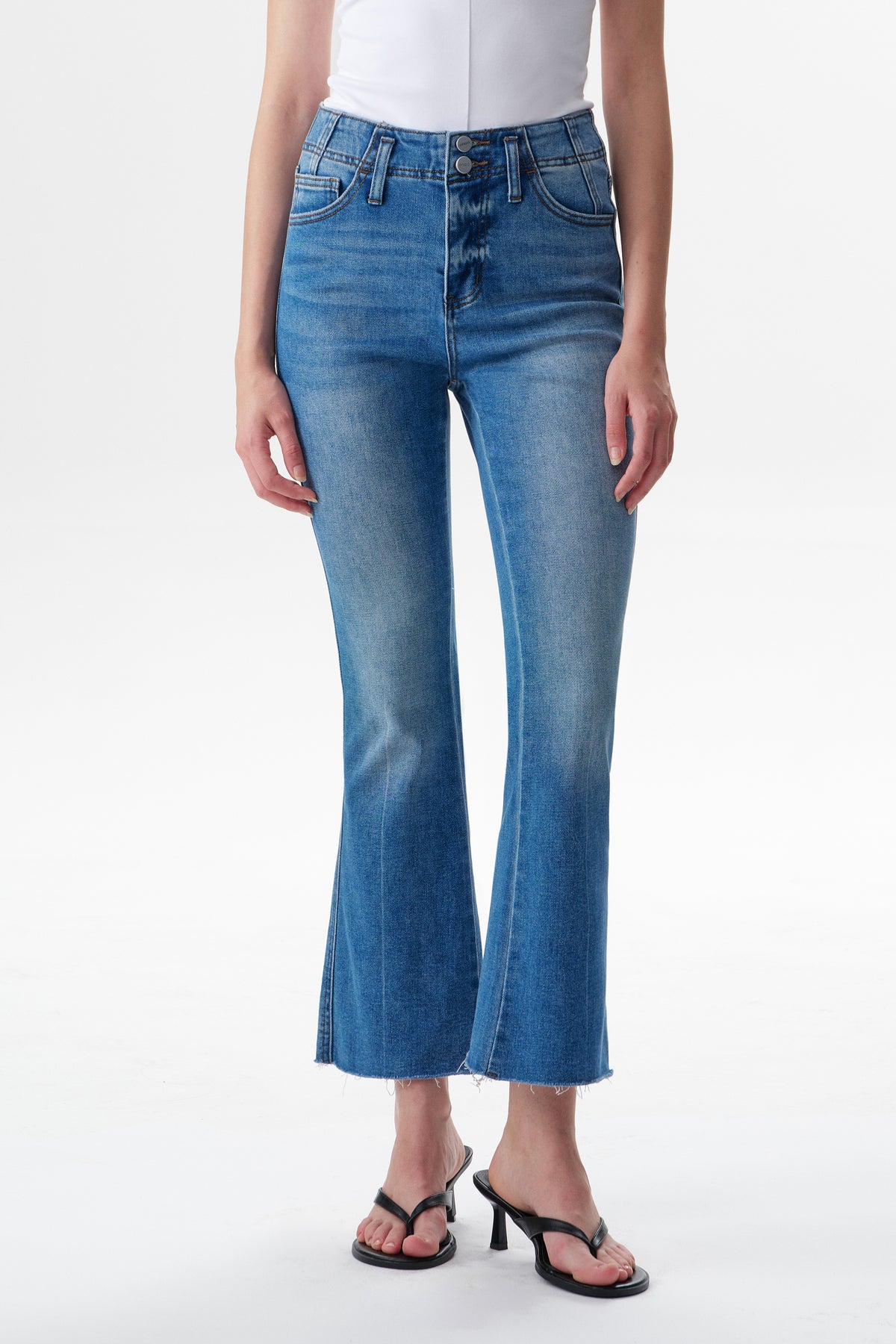 ONESO Chic High Rise Bootcut Jeans