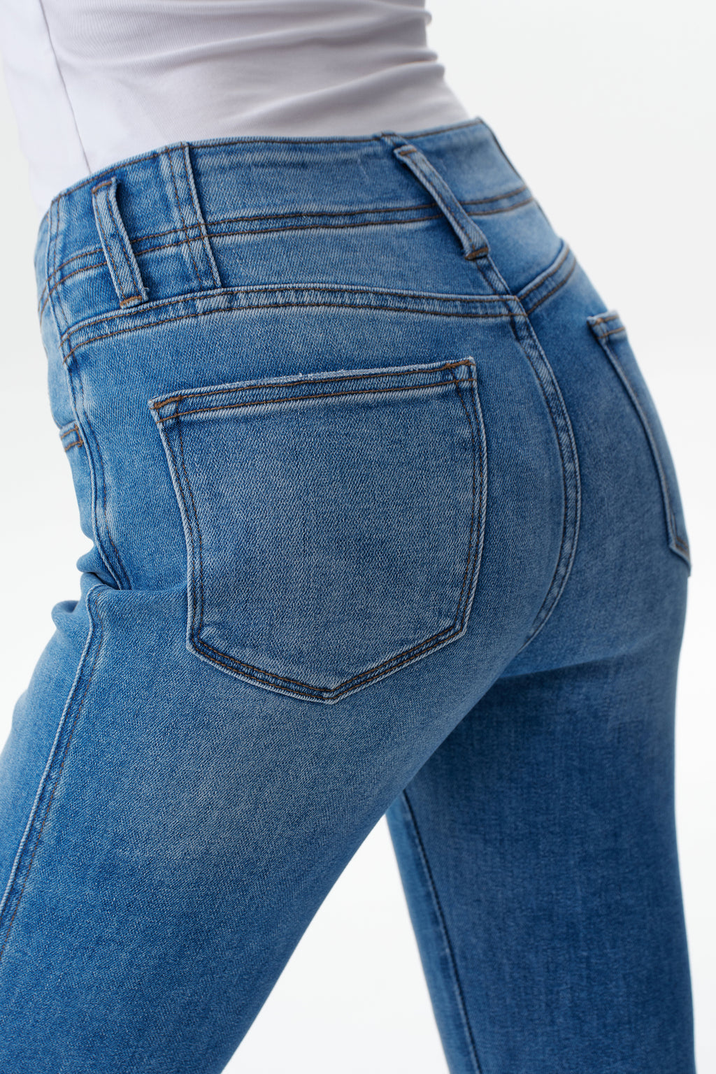 ONESO Chic High Rise Bootcut Jeans