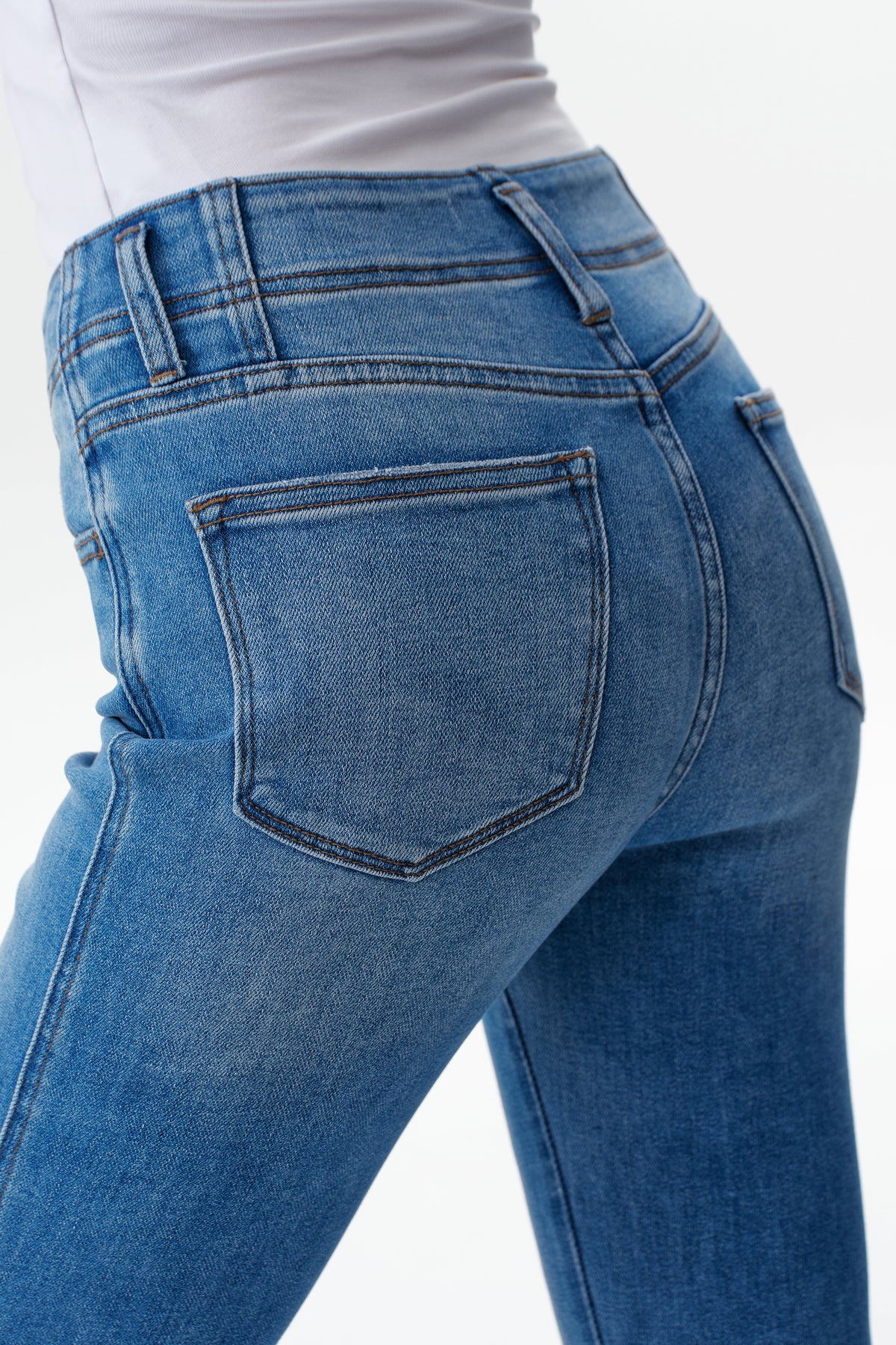 ONESO Chic High Rise Bootcut Jeans