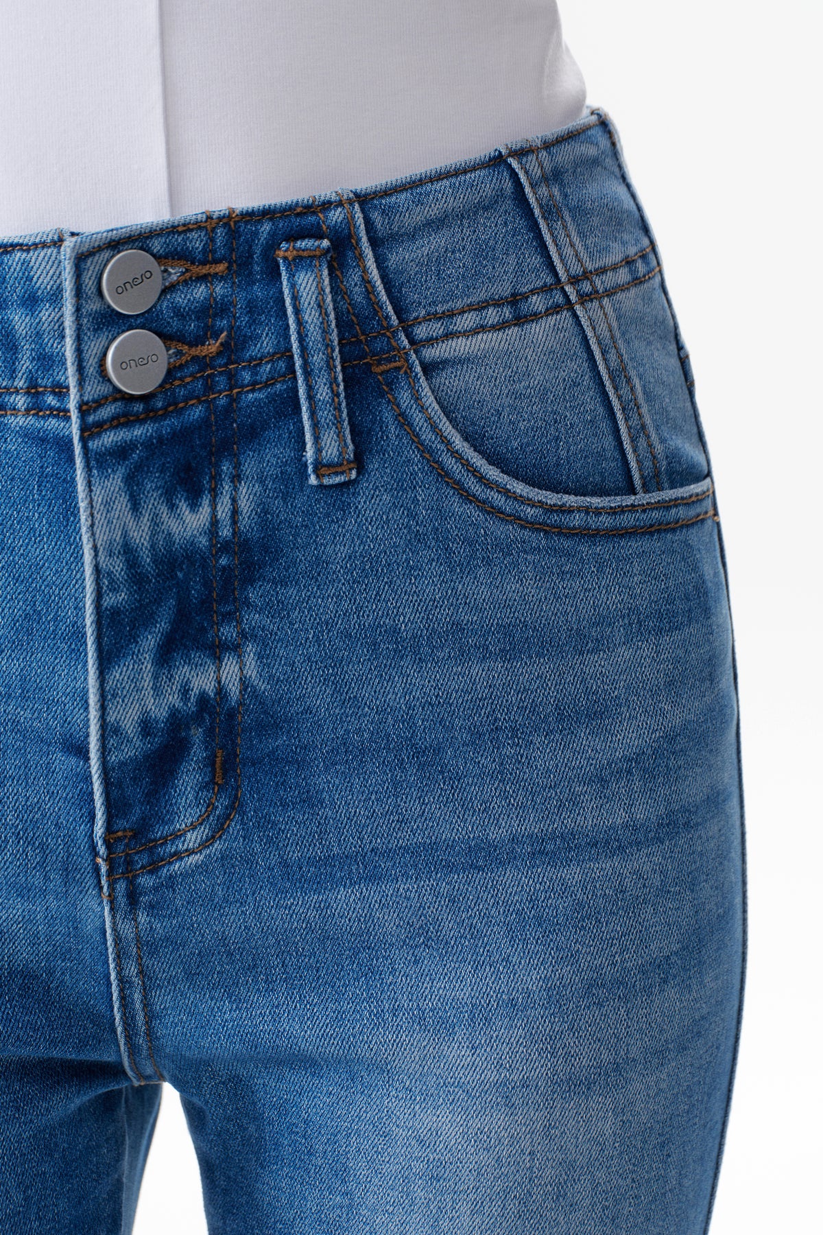 ONESO Chic High Rise Bootcut Jeans