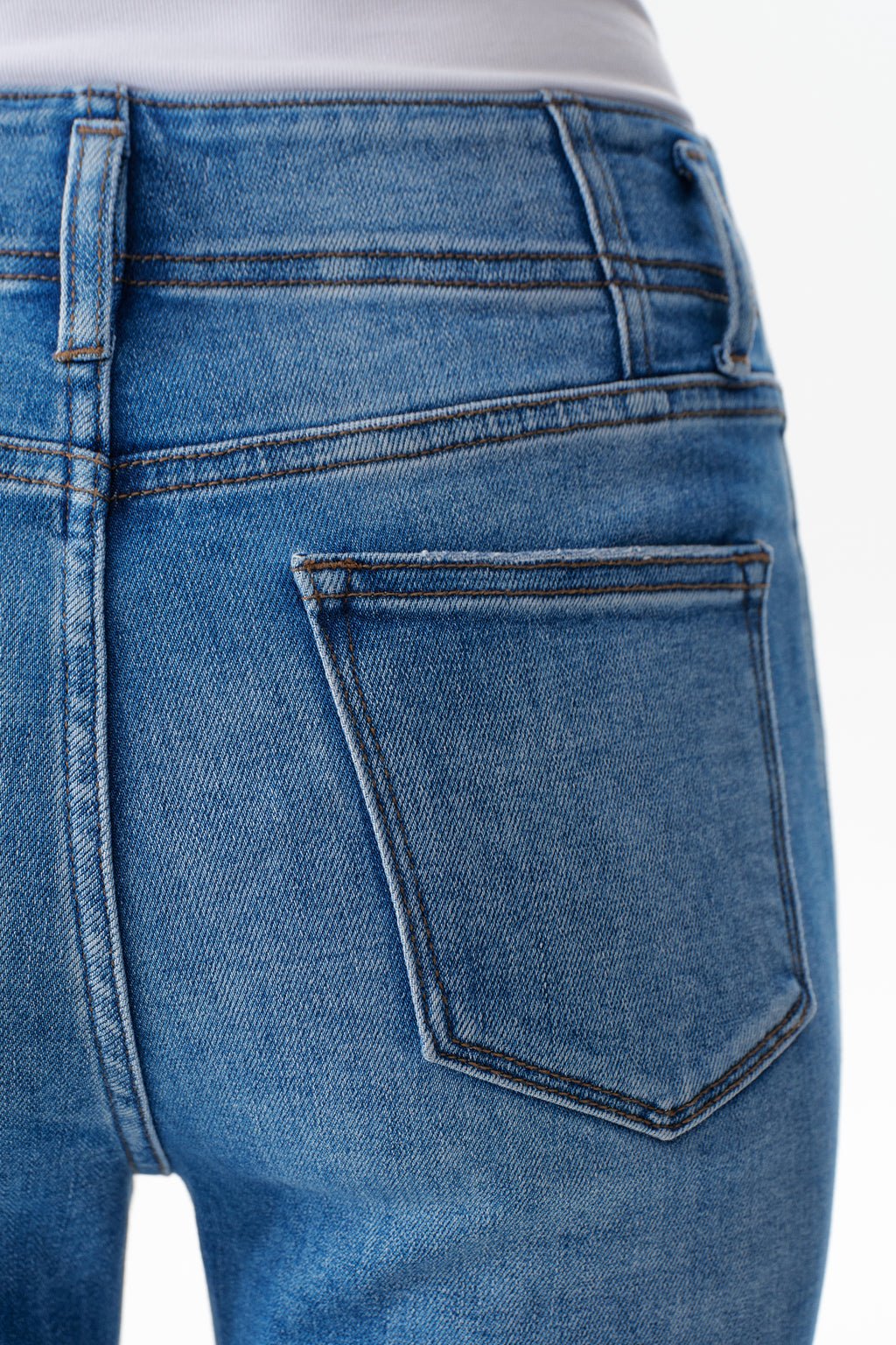 ONESO Chic High Rise Bootcut Jeans