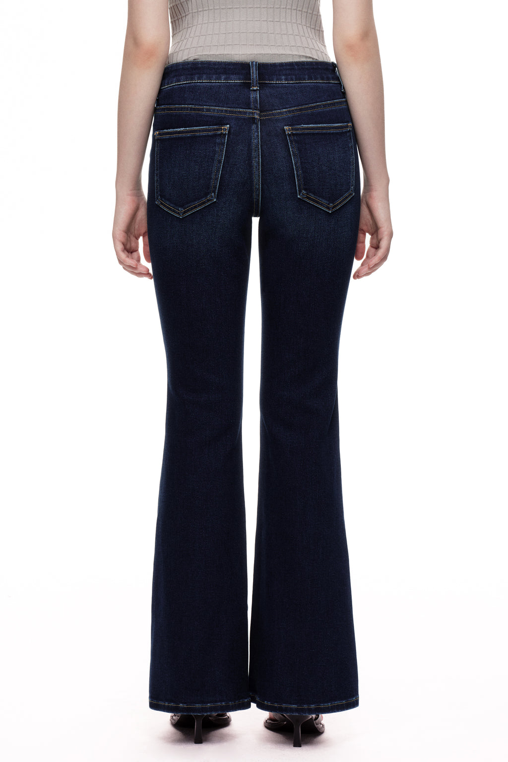 ONESO Timeless Mid Rise Flare Jeans