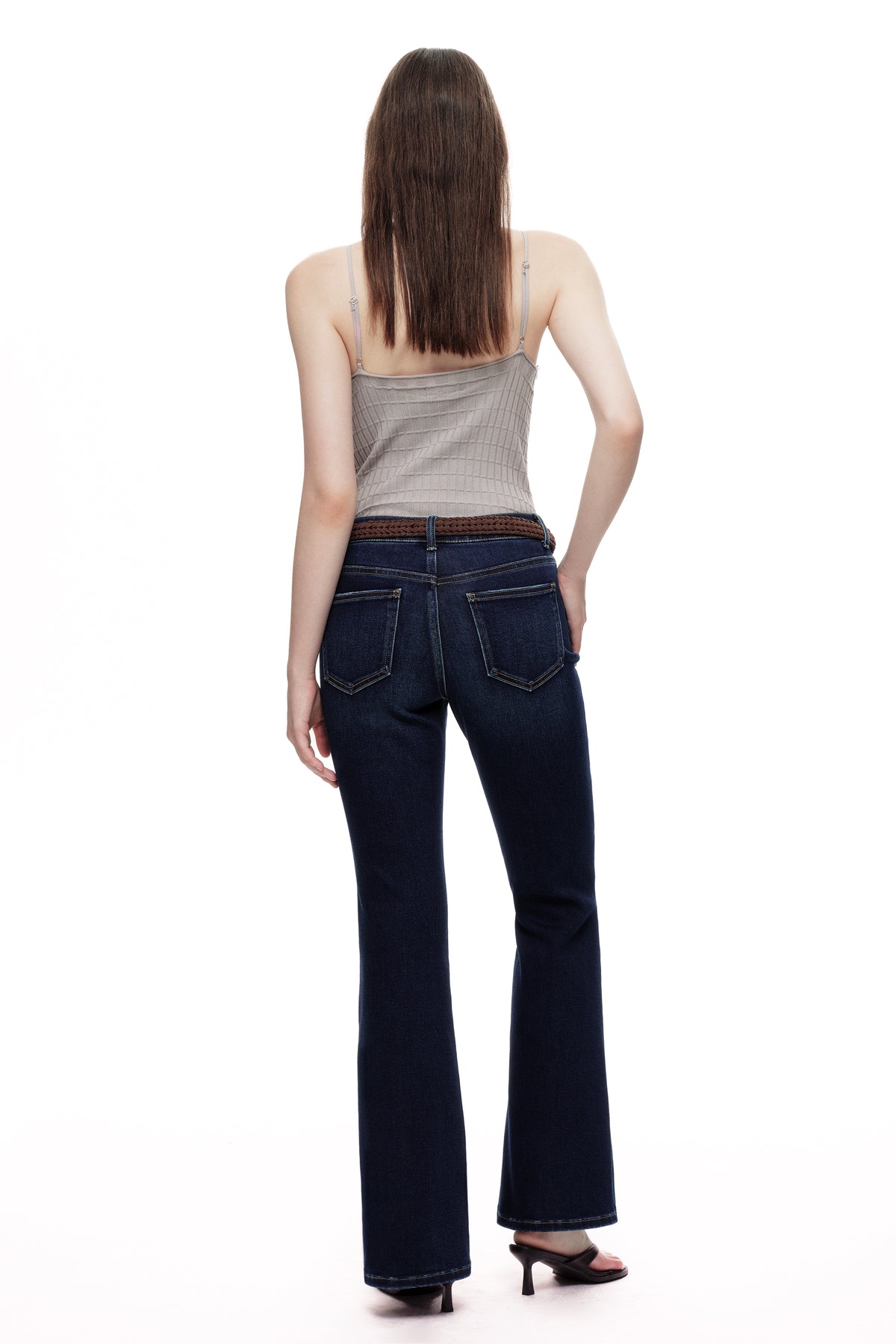 ONESO Timeless Mid Rise Flare Jeans