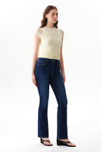 ONESO Sleek Mid Rise Bootcut Jeans