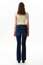 ONESO Sleek Mid Rise Bootcut Jeans