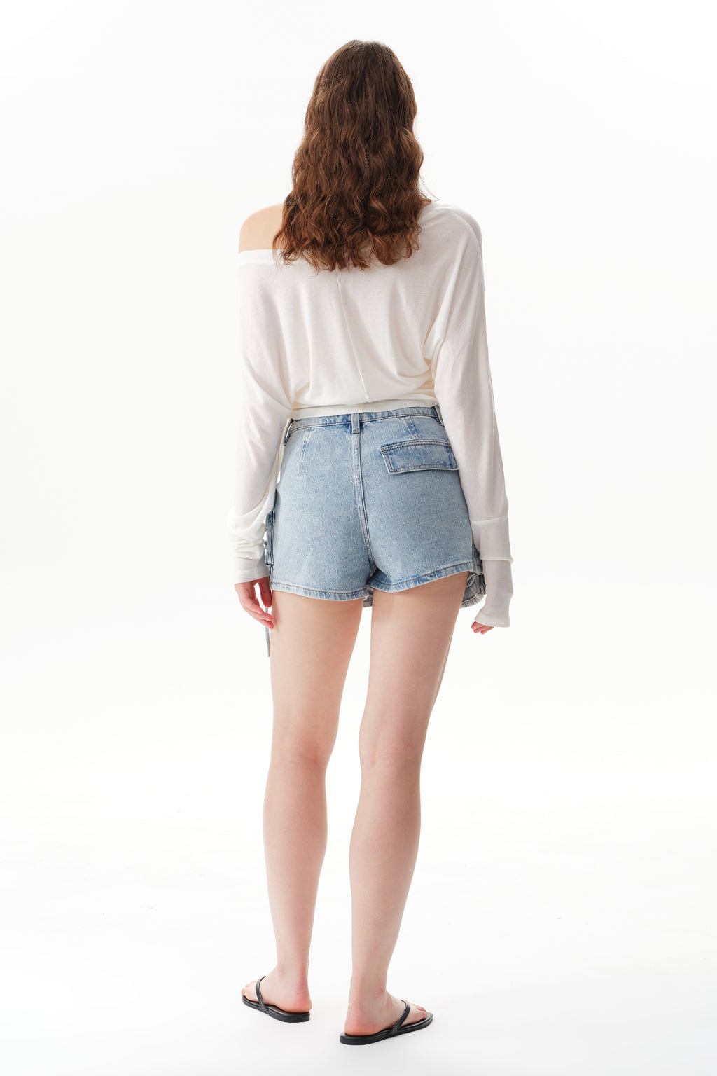 ONESO Edgy High Rise Skort Jeans