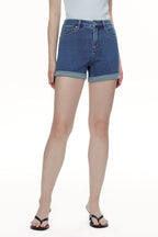 ONESO Effortless High Rise Denim Shorts