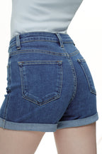 ONESO Effortless High Rise Denim Shorts