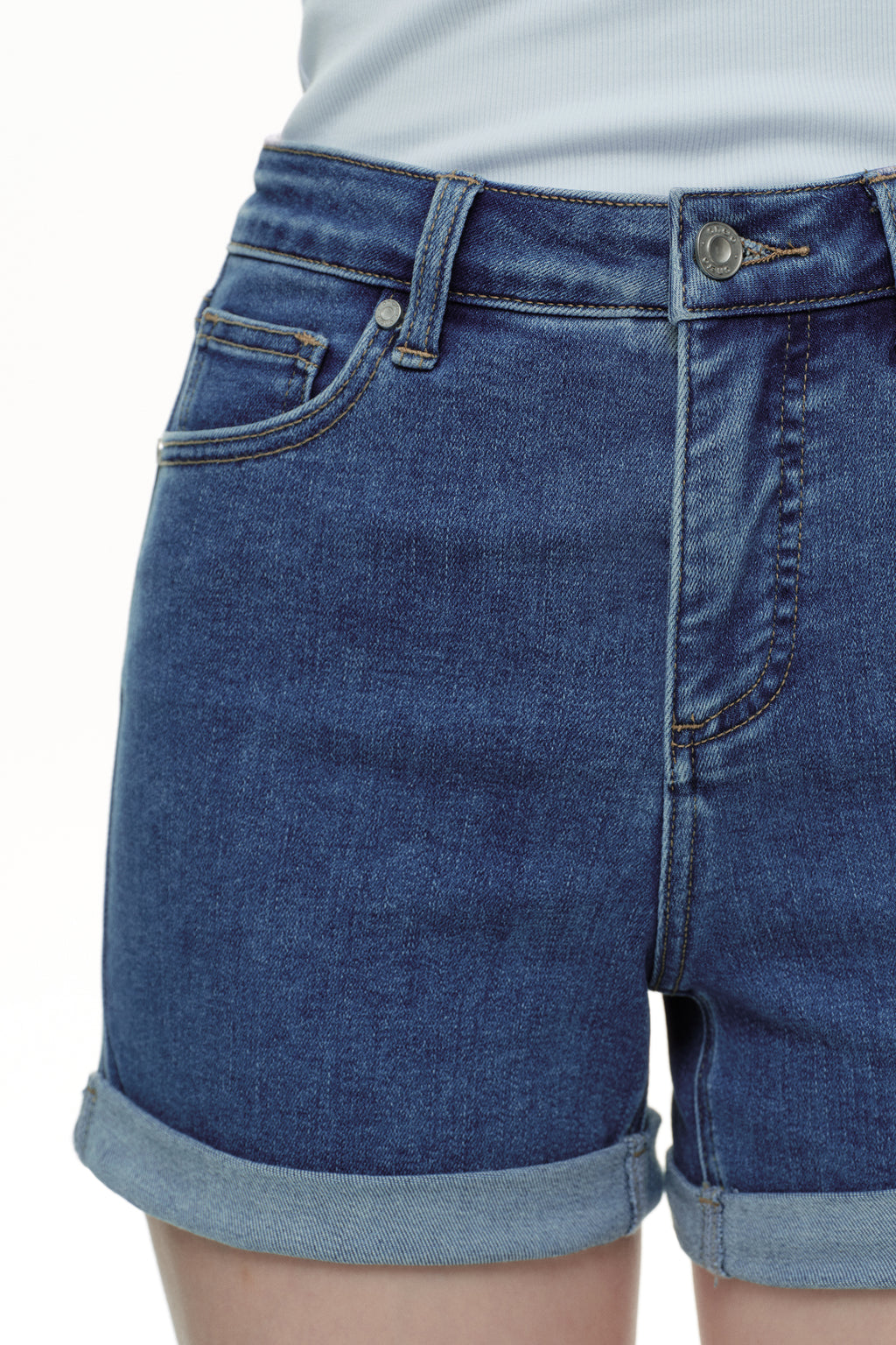ONESO Effortless High Rise Denim Shorts