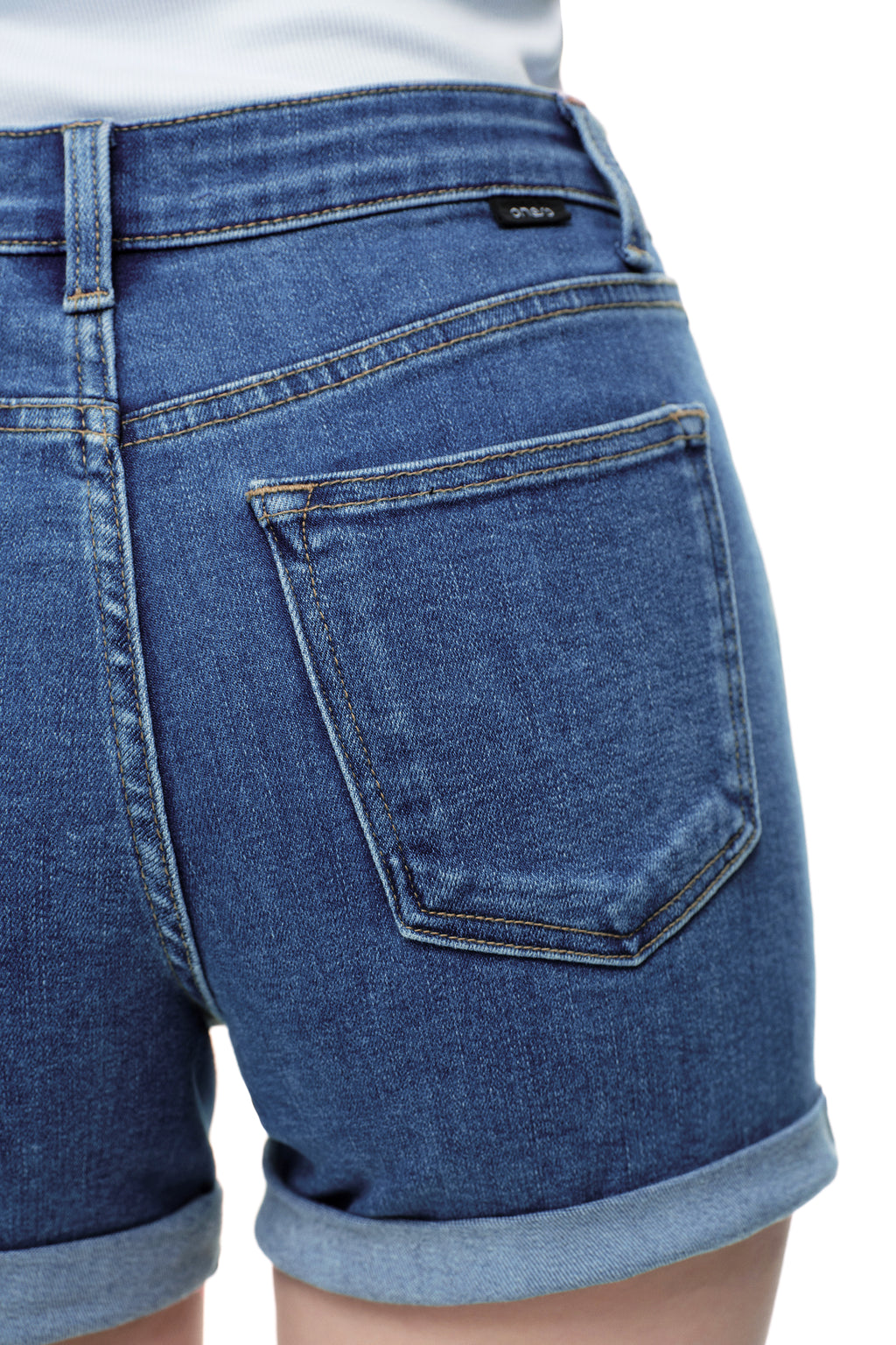 ONESO Effortless High Rise Denim Shorts