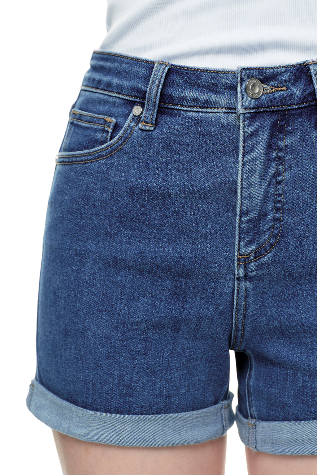 ONESO Effortless High Rise Denim Shorts