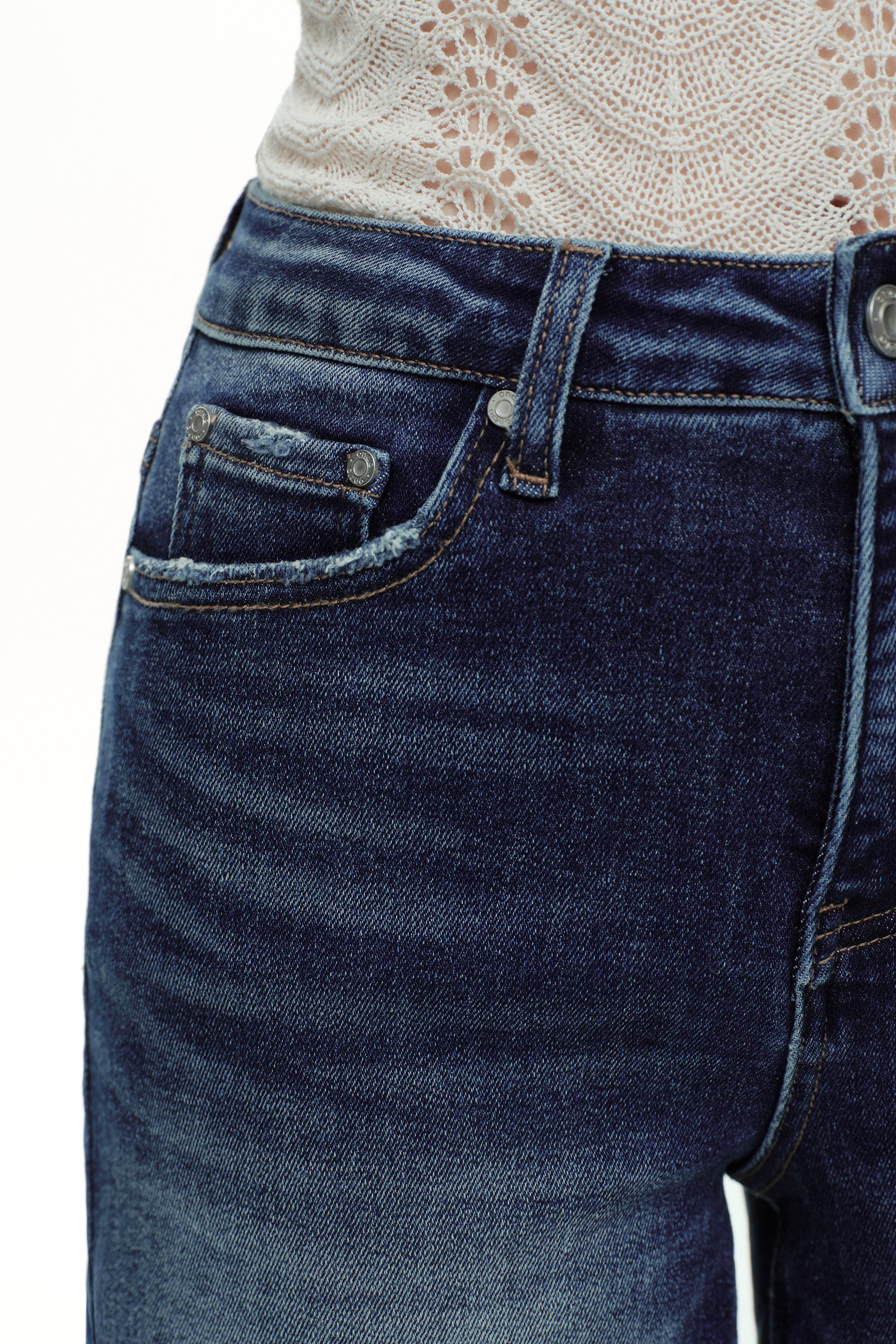 ONESO Modern High Rise Denim Shorts